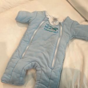 Baby merlins magic sleep suit